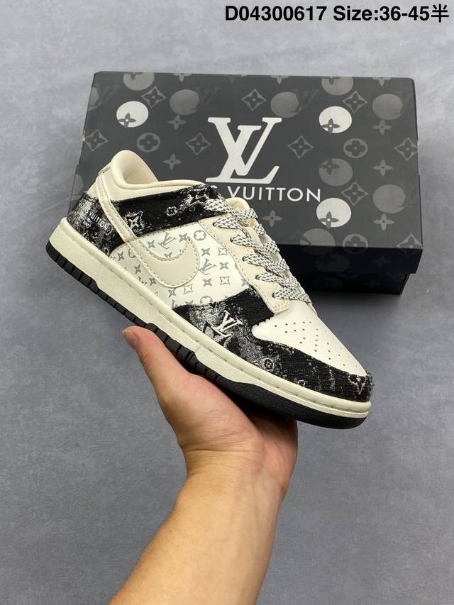 Corporate-level Nike Dunk Low Retro 'Diy high-end customization' Nike low-top ca