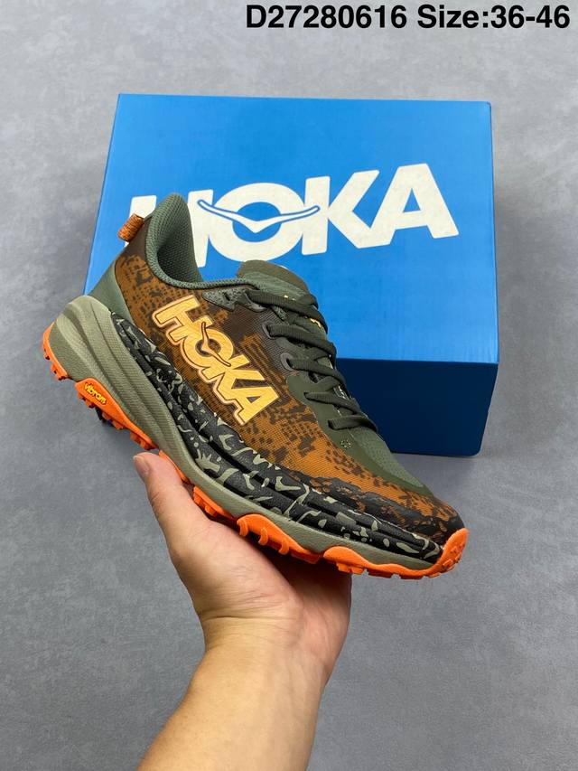 Company-level Xiaohongshu recommends Hoka M Speedgoat 6 in new color scheme. Thi