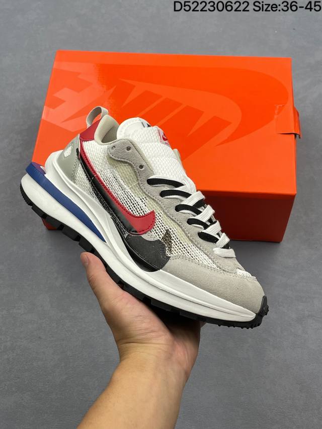 Nike Vaporwaffle Sacai Waffle 50th Anniversary Series Waffle Retro Casual Sports