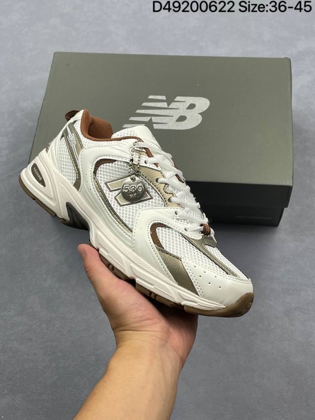 New Balance Mr530 series retro daddy style mesh running casual sports shoes Made