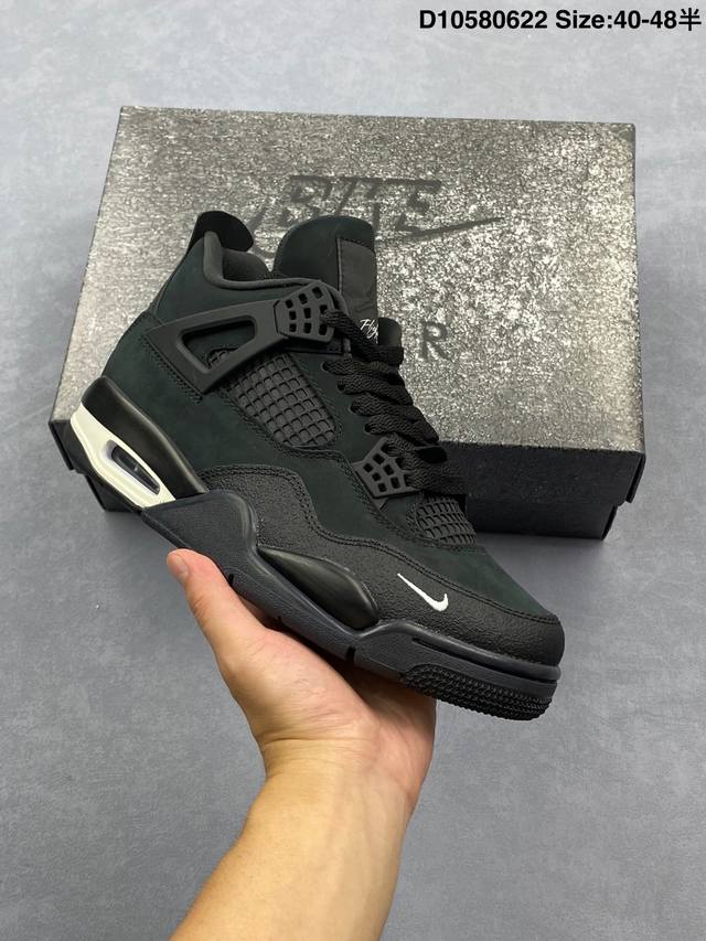 Nike Air Jordan 4 Retro Nike Michael Jordan Aj4 mid-top retro casual sports cult