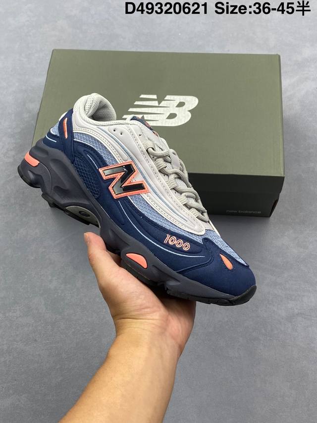 Corporate-level New Balance 1000 series low-top retro daddy style casual sports