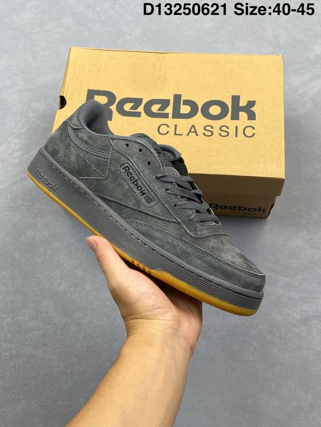Reebok Reebok retro trend street low-top casual sneakers Classic retro toe desig