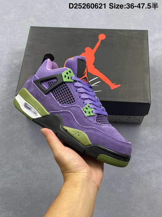 Nike Air Jordan 4 Retro Nike Michael Jordan Aj4 mid-cut retro casual sports cult