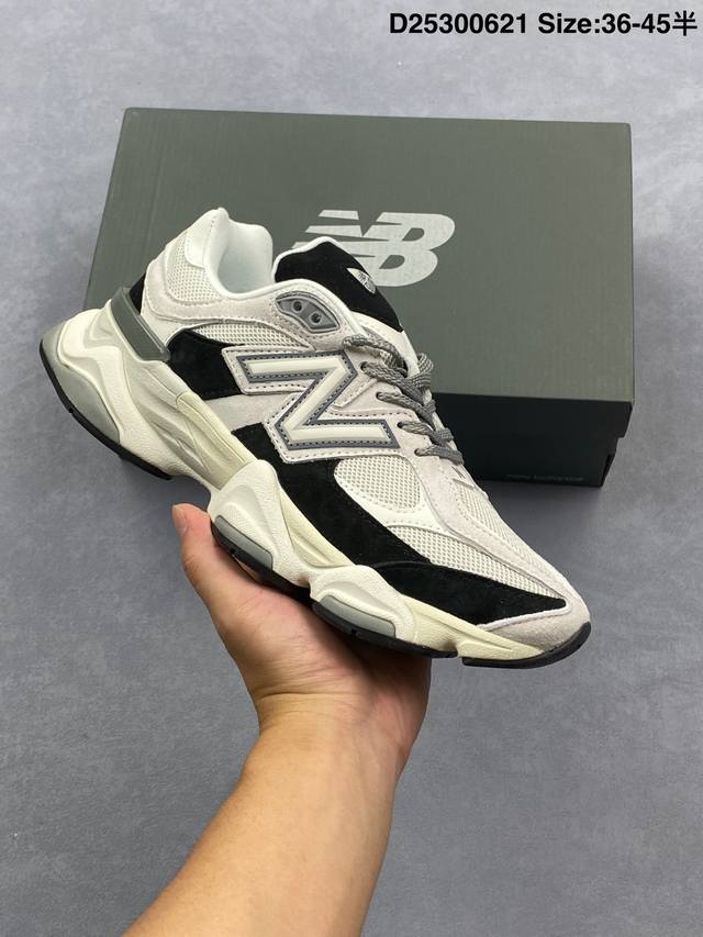 Nb9060 co-branded retro casual sports jogging shoes The inspiration for the shoe