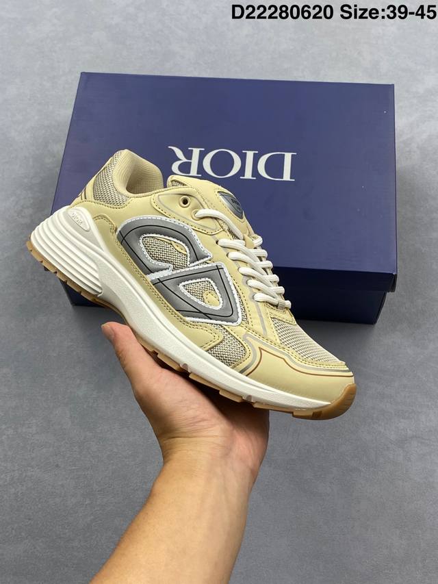 Dior Homme high-end brand classic retro dad shoes exaggerated streamlined shape