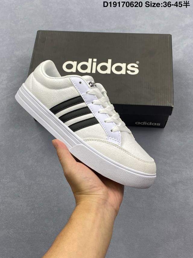 New Adidas As Set Mule Classic Casual Canvas Shoes Lazy Slip-On Sneakers, this A