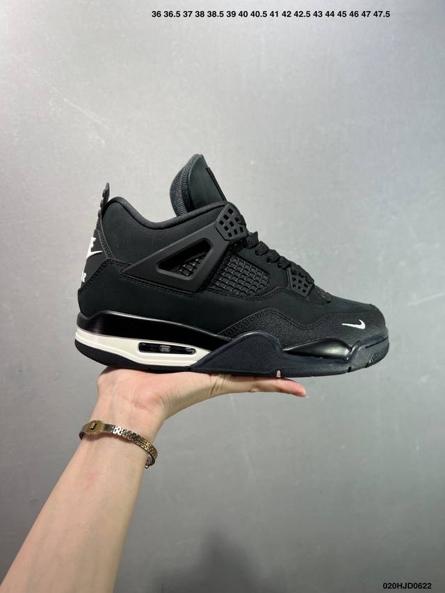 Corporate-level Aj4 Air Jordan 4 Retro "Infrared" Aj4 Qiao 4 men's cultural bask