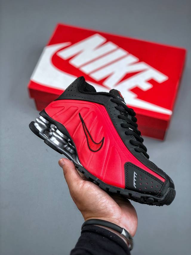 Nike Shox R4 series Nike low-top sports casual air cushion sports shoes Official