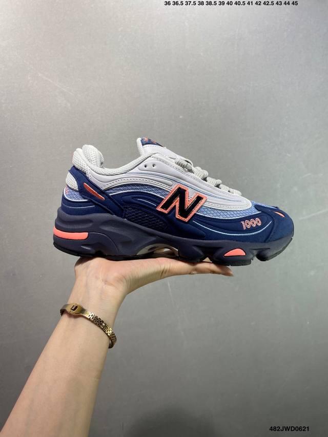 Corporate-level New Balance 1000 series low-top retro daddy style casual sports
