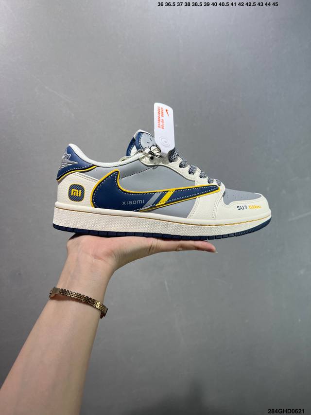 Company-level Air Jordan 1 Low Og "High-end Customization" Factory Pure Original