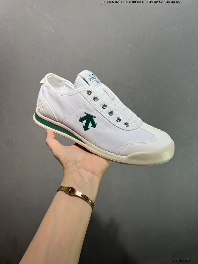 Corporate-level Descente Chron series unisex Chron retro sports casual shoes Ite