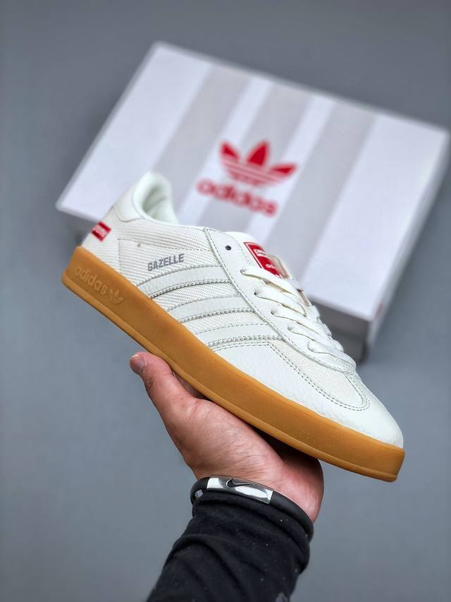 Adidas Dexun Shoes "Sup Joint-White Fabric" high-end customized 3M reflective fa