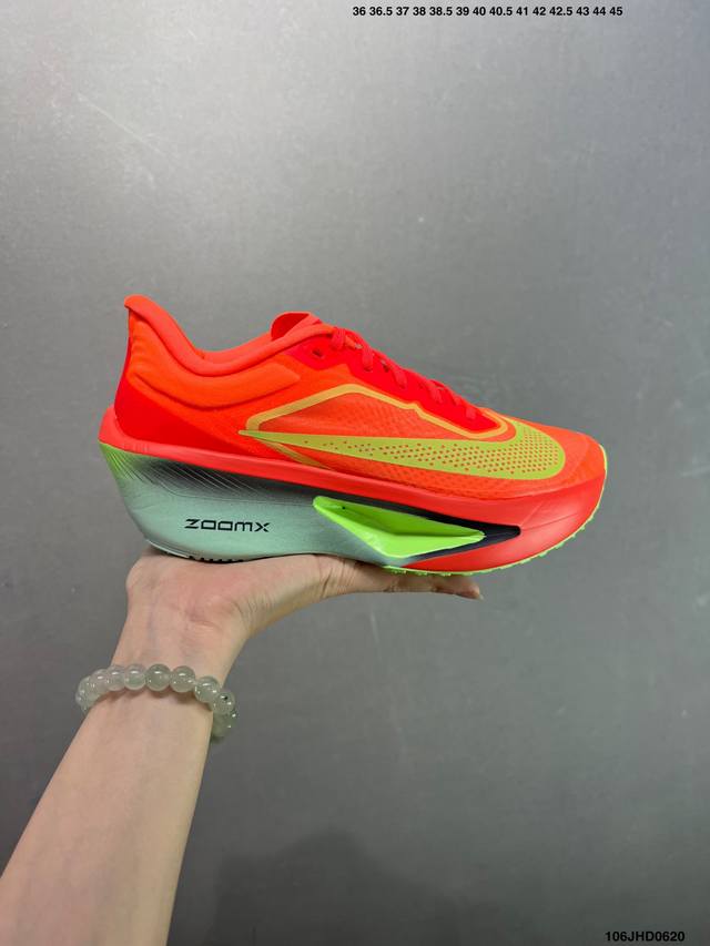 Nk Zoomx Invincible Run Flyknit Fk6 Zoom Fly 6 lightweight flying woven low-top