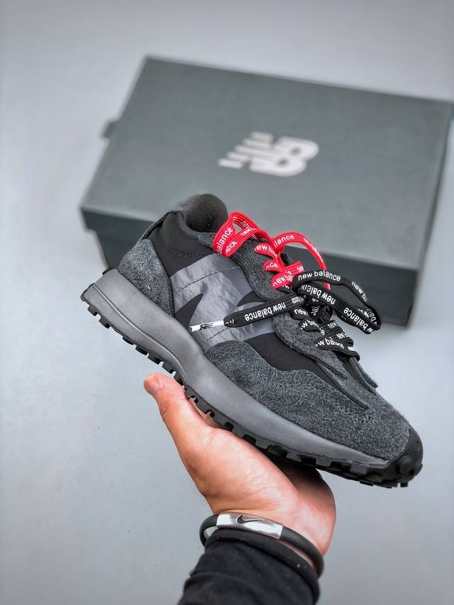 New Balance 327 series deconstructed straps custom New Balance urban jogging sho
