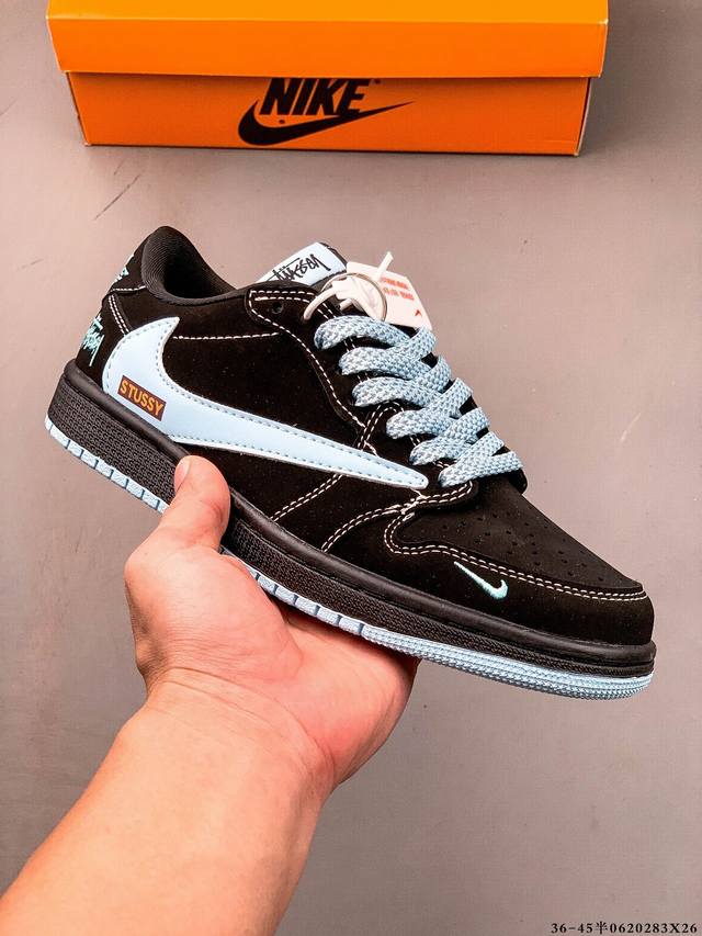 Company-level first layer! Nike Air Jordan 1 Low Aj1 Joe 1 low-top trendy slow s
