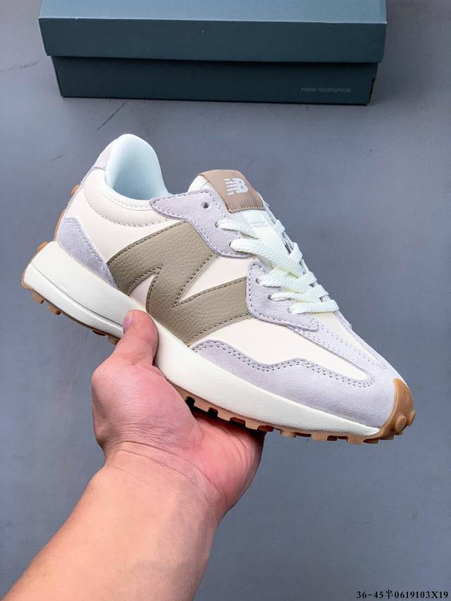 New Balance Ms327 series retro leisure sports jogging shoes. The original shoe p
