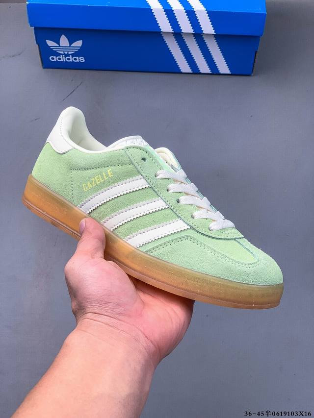Collection True label half size! Adidas Adidas Gazelle low-top retro versatile c