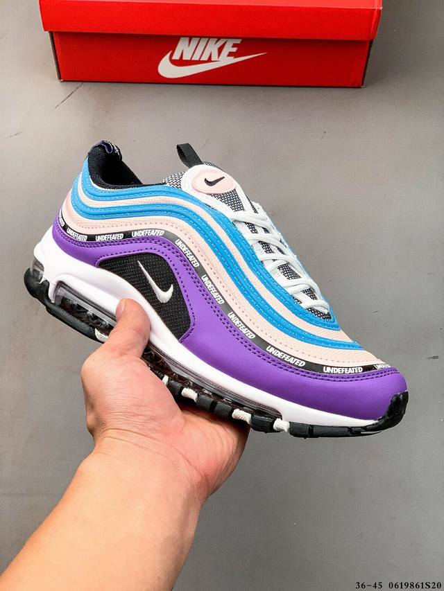 Nike Air Max 97 Bullet Series Full Palm Air Cushion Classic Sports Leisure Runni
