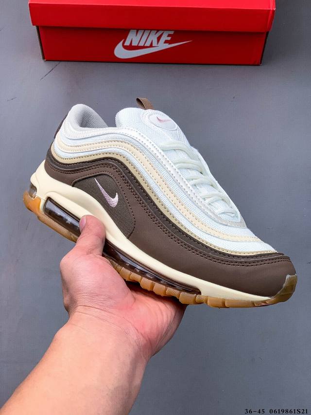 Nike Air Max 97 Bullet Series Full Palm Air Cushion Classic Sports Leisure Runni