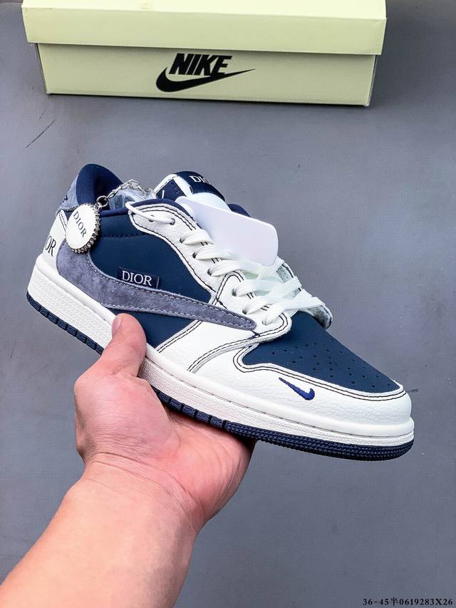 Company-level first layer! Nike Air Jordan 1 Low Aj1 Joe 1 low-top trendy slow s