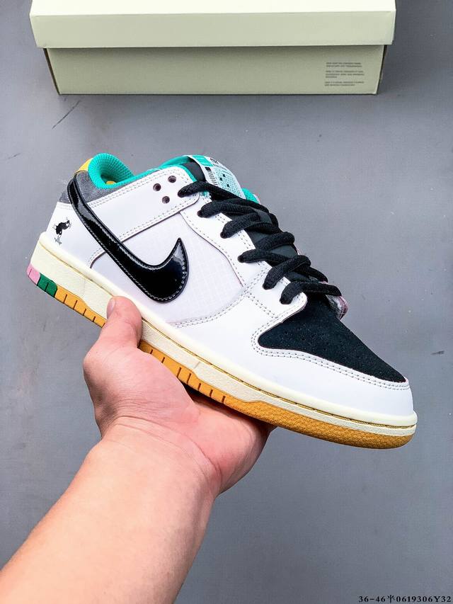 Nike Dunk Sb Low Nike low-top skateboard shoes Pure original production line! Th