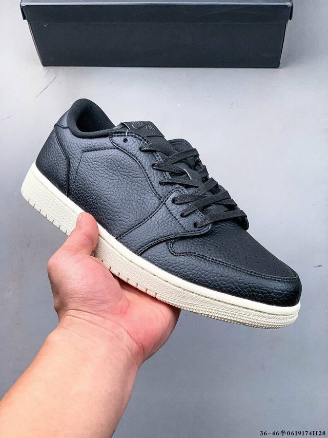 Company-level first-layer! Nike Air Jordan 1 Low Aj1 Jordan 1 low-top trendy spo