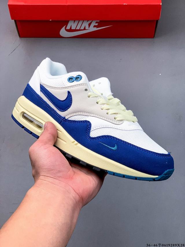 Company level! Nike Nike Air Max 1 87 limited color air cushion running shoes 06