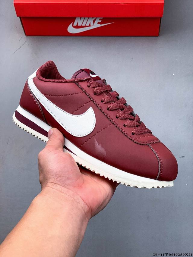 Company level! Nike Classic Cortez Nylon Forrest Gump classic casual sports shoe