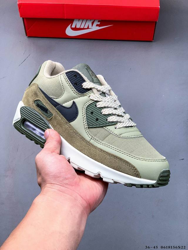 Collection Nike Wmns Nike Air Max 90 Oreo Half Palm Air Cushion Full Leather Ret