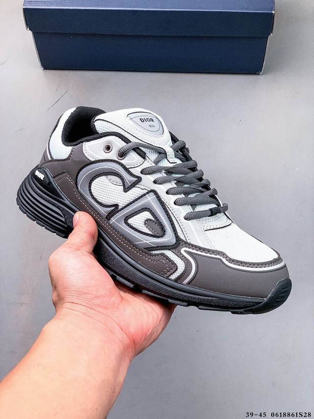 Collection Dior B30 Retro Breathable and Versatile Casual Shoes B30 uses fine le