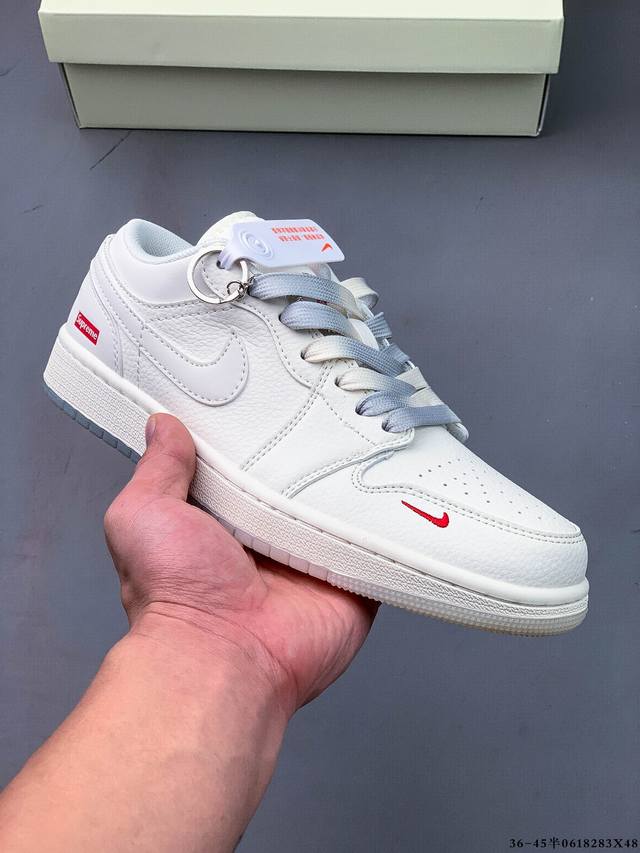 Company-level first layer! Nike Air Jordan 1 Low Aj1 Joe 1 low-top trendy slow s