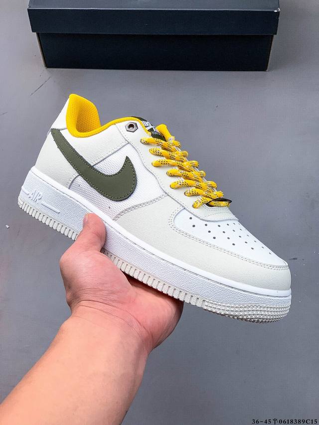 Collection Second layer real label! Nike Air Force 1 Low Air Force One low-top c