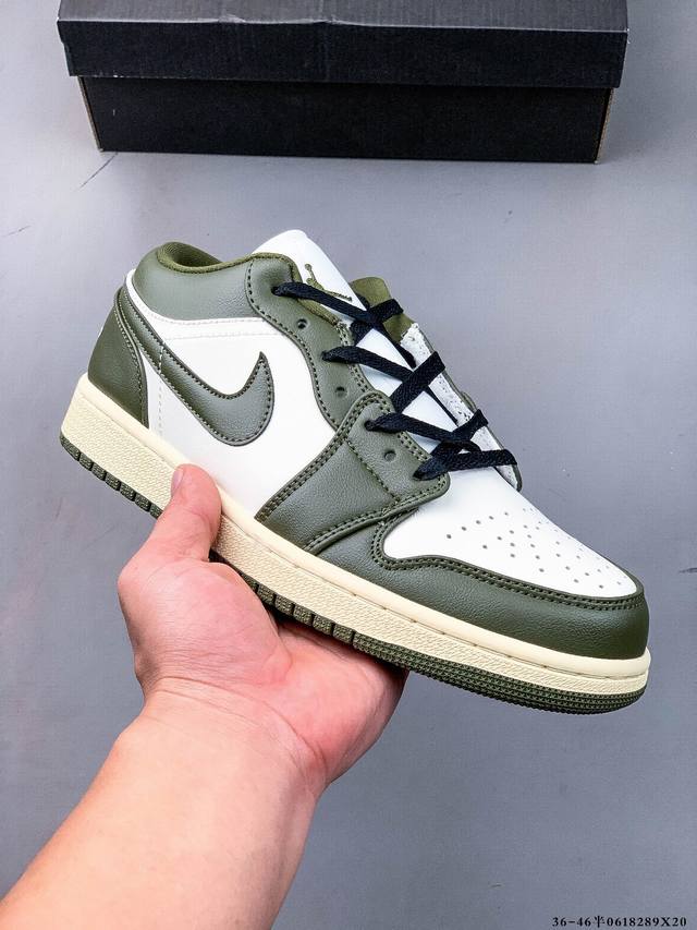 Collection Second layer real label! Nike Air Jordan Low 1 Jordan 1 low-top class