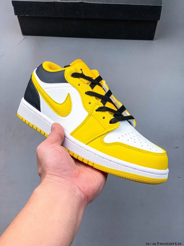 Second layer genuine label! Nike Air Jordan Low 1 Jordan 1 low-top classic casua