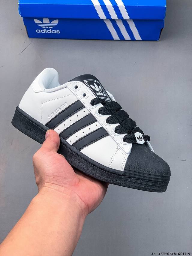 Company level! Adidas Superstar shell head classic versatile casual sneakers 061
