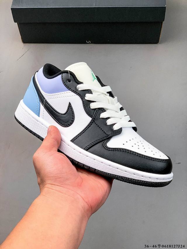 Top layer genuine label! Nike Air Jordan Low 1 Jordan 1 low-top classic casual s