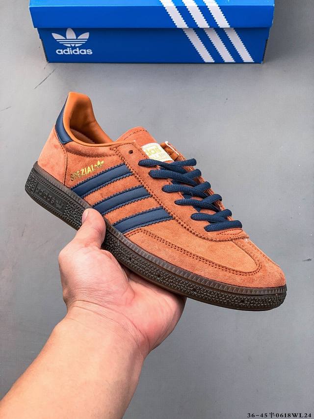 Company level! Adidas Handball Spezial fashion casual shoes 0618Wl24