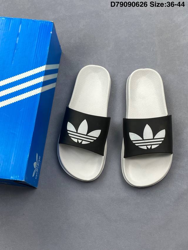Adidas Originals Adilette Adidas sports comfortable rubber sole flip flops Adile