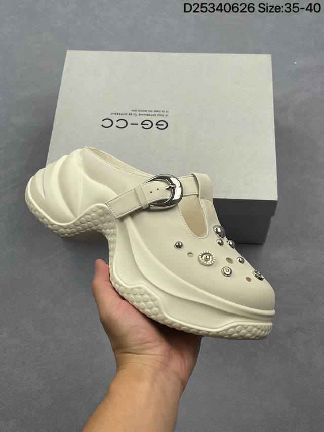 2025 Zhao Lusi, a new trendy shoe brand Ggcc Gg-Cc Lin Yun's same style 7Cm thic
