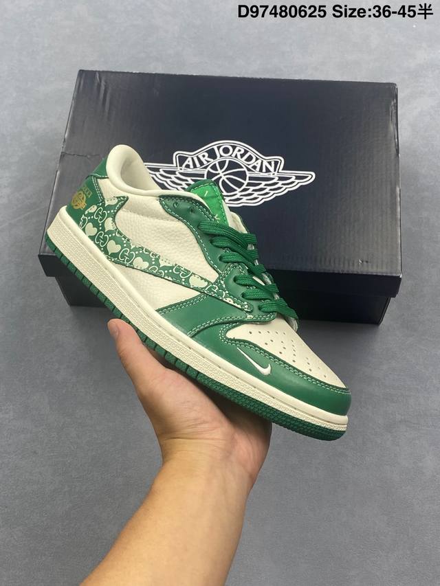 Corporate Grade Nike Air Jordan 1 X Travis Scott Aj1 Inverted Hook Joe One Inver