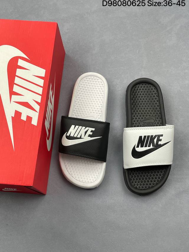 Nike Benassi Swoosh Nike Lifestyle Summer Beach Slippers Item No.: 666089-118 Si