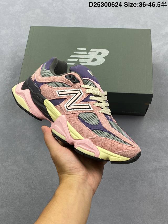 Nb9060 co-branded retro casual sports jogging shoes The inspiration for the shoe