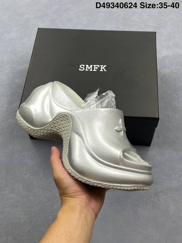 Corporate Smfk Future Ripple Heel Height 7cm Low-top Daddy Shoes Size: 35-40 Id:
