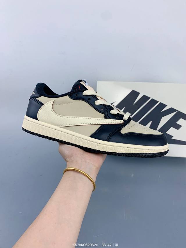 Company-level genuine Nike Air Jordan 1 Low Og Sp Military Blue Aj1 Jordan 1 rev
