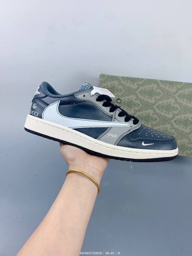 Travis Scott X Fragment Design X Jordan Air Jordan 1 Low Og Sp "Gucci Joint ---