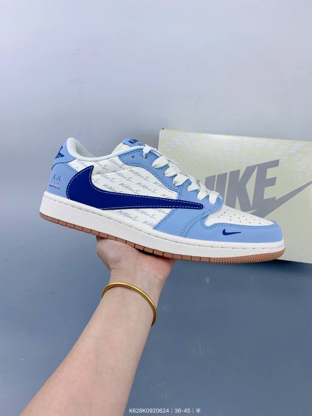 Travis Scott X Fragment Design X Jordan Air Jordan 1 Low Og Sp "Kaws co-branded