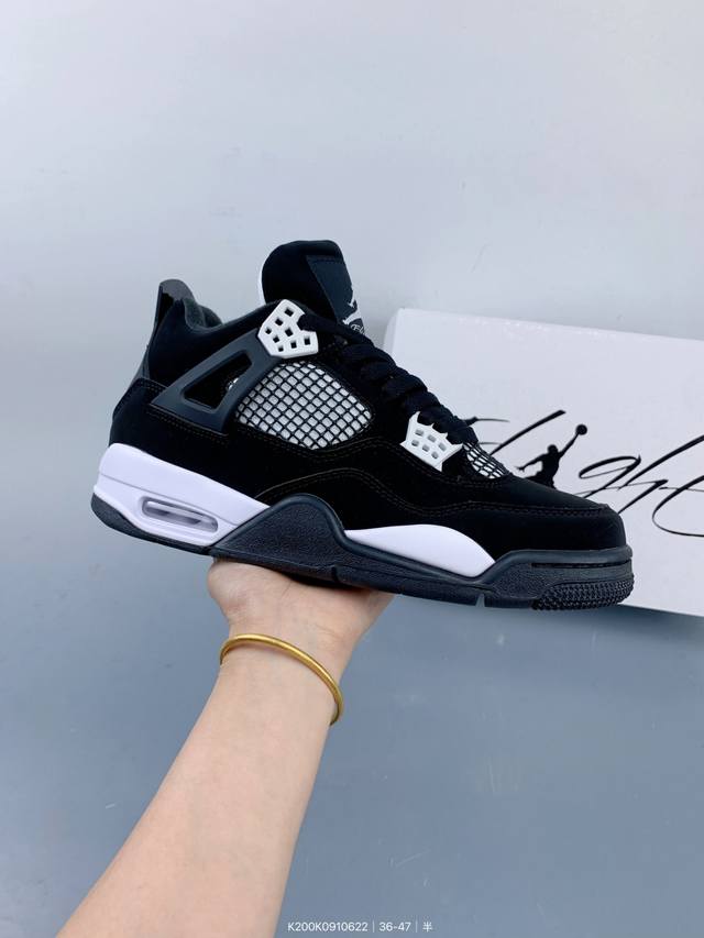Nike Air Jordan 4 Retro Nike Michael Jordan Aj4 mid-top retro casual sports cult