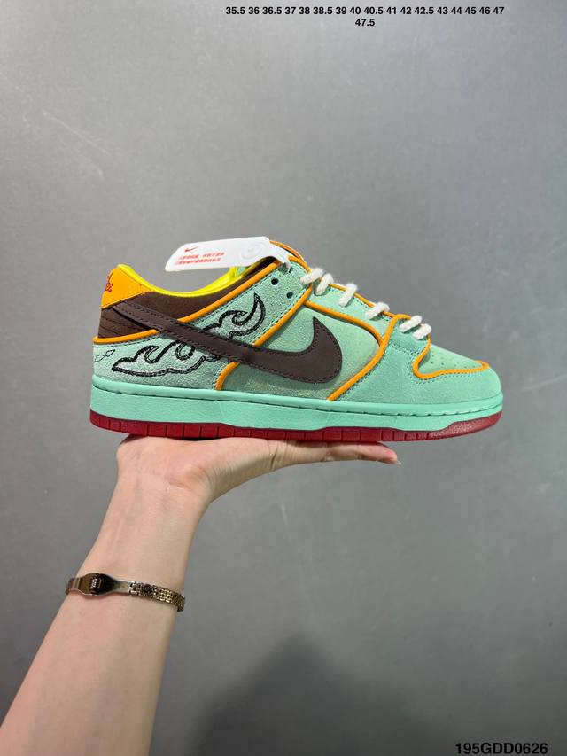 Core Private Corporate Nike Dunk Sb Dunk Low "Shenron" Black Moon Green This mod