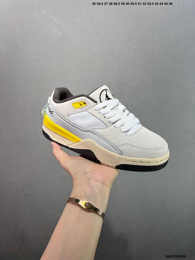 Jordan Flight Court Aj comfortable, versatile, non-slip, wear-resistant low-top